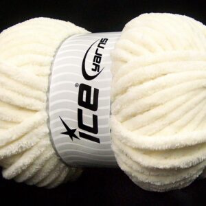 2x200gr Chenille Superbulky Cream