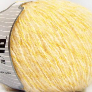 4x100gr Alpaca Shine White, Yellow