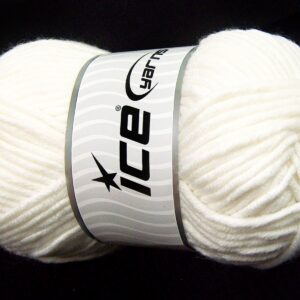 4x100gr Merino Chunky White