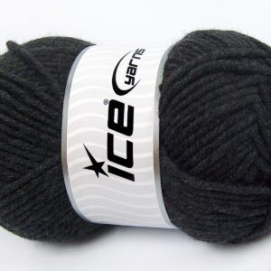 4x100gr Merino Chunky Anthracite Black