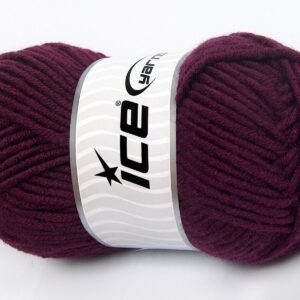 4x100gr Merino Chunky Maroon