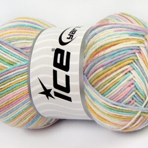 4x100gr Lorena Color Pastel Rainbow