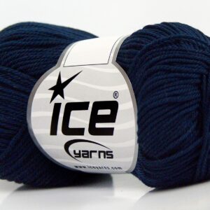 6x50gr Giza Cotton Dark Navy
