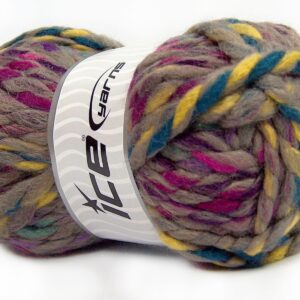 4x100gr Astoria Dark Camel, Gold, Green, Teal, Fuchsia