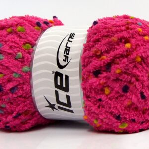 4x100gr Puffy PomPom Dark Fuchsia
