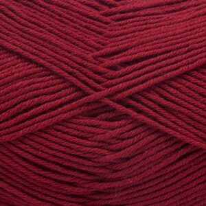 8x50gr Pure Cotton Fine Burgundy