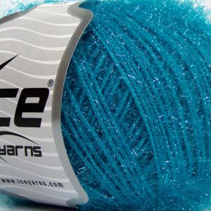 8x50gr Sparkle Soft Turquoise