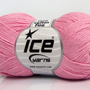 8x50gr Pure Cotton Fine Light Pink