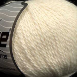 6x50gr Angora Cashmere White