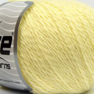 6x50gr Angora Cashmere Light Yellow