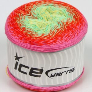 1x250gr Cakes Puzzle Yellow, Mint Green, Orange, Pink