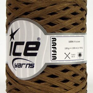 2x100gr Raffia Milky Brown