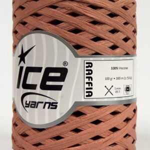 2x100gr Raffia Antique Pink