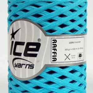 2x100gr Raffia Turquoise