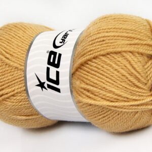 4x100gr Plain Wool Worsted Cafe Latte