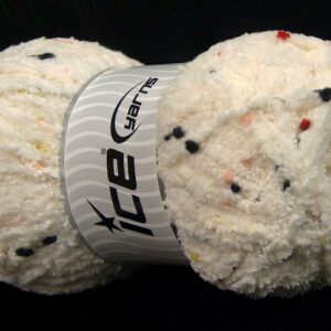 4x100gr Puffy PomPom Light Cream