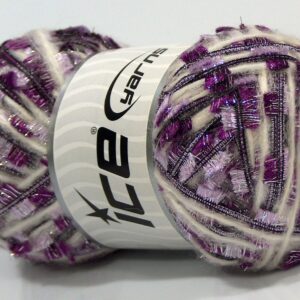 4x100gr Custom Blend Ecru, Purple, Light Lilac