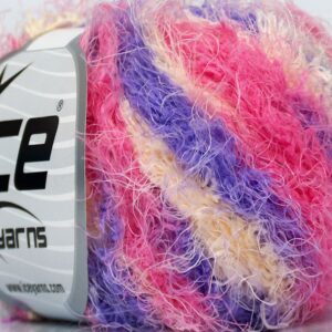 8x50gr Polar Soft Purple, Pink, Yellow, Lilac