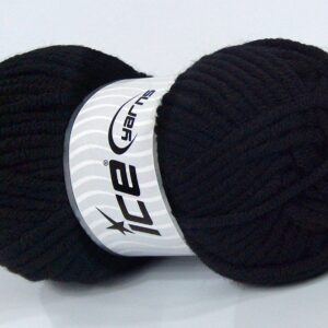 4x100gr Wool Superbulky Black