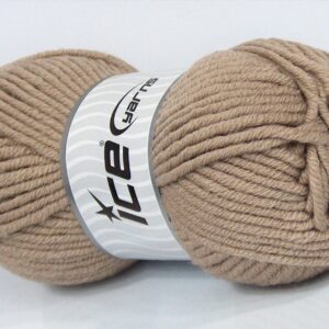 4x100gr Wool Superbulky Camel