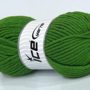 4x100gr Wool Superbulky Green
