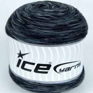 1x225gr Cakes Sock Grey Shades, Black