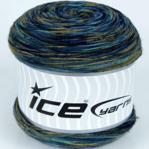 1x225gr Cakes Sock Black, Blue, Olive Green, Turquoise