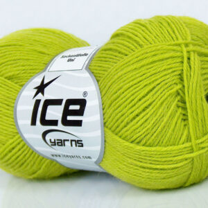 8x50gr SockenWolle Uni Pistachio Green