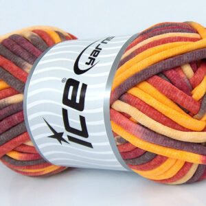 1x250gr Tube Cotton Jumbo Color Red, Brown, Gold, Pink