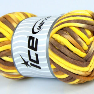 1x250gr Tube Cotton Jumbo Color Camel Shades, Yellow Shades