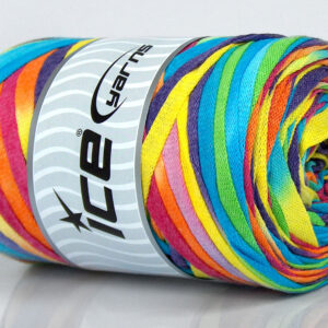 1x250gr VisCot Ribbon Color Rainbow