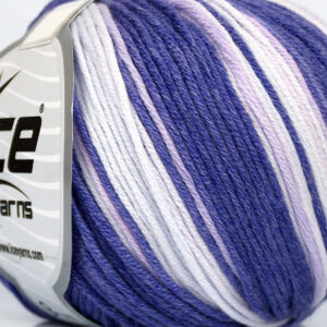 8x50gr Lorena Batik DK Lilac Shades