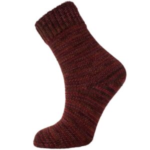 2x100gr Hand Dyed Sock Merino Brown, Gold, Burgundy