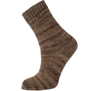 2x100gr Hand Dyed Sock Merino Khaki, Beige Shades