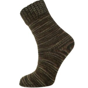 2x100gr Hand Dyed Sock Merino Khaki Shades