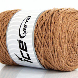 1x250gr Macrame Cotton Milky Brown