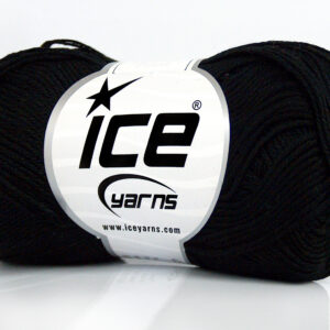 6x50gr Cecilia Cotton Black