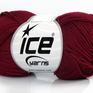 6x50gr Cecilia Cotton Burgundy
