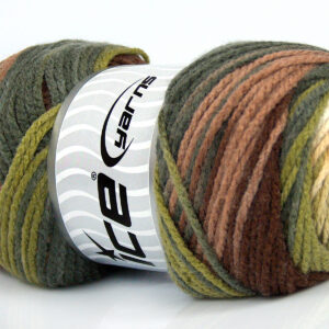 4x100gr Ambiance Brown, Camel, Beige, White, Green Shades