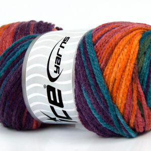 4x100gr Ambiance Orange, Pink, Purple, Turquoise, Green