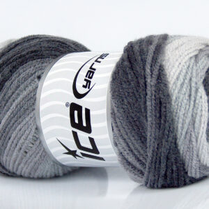 4x100gr Baby Batik Black, Grey Shades