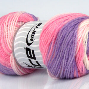 4x100gr Baby Batik Pink, Lilac, White