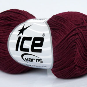 6x50gr Almina Cotton Burgundy