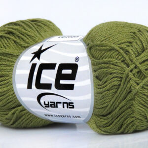 6x50gr Almina Cotton Khaki