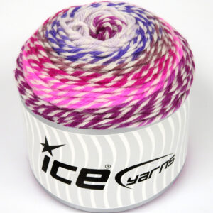 2x150gr Cakes Jazz Purple, White, Pink Shades