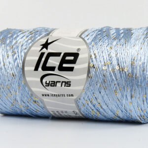 2x200gr Petite Paillette Cone Light Blue