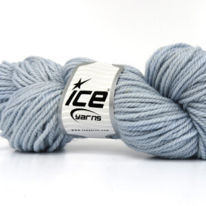 3x100gr Organic Wool Bulky Light Blue