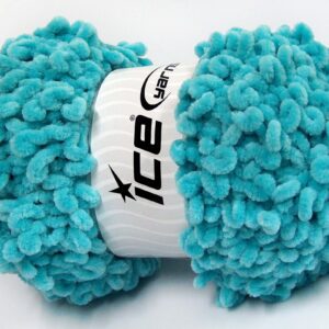 4x100gr Chenille Boucleron Turquoise