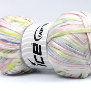 2x100gr Raffia Color Yellow, Pink, Blue, Green, White