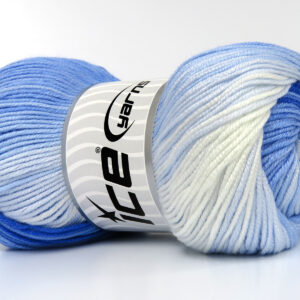 4x100gr AntiPilling Magic White, Blue Shades